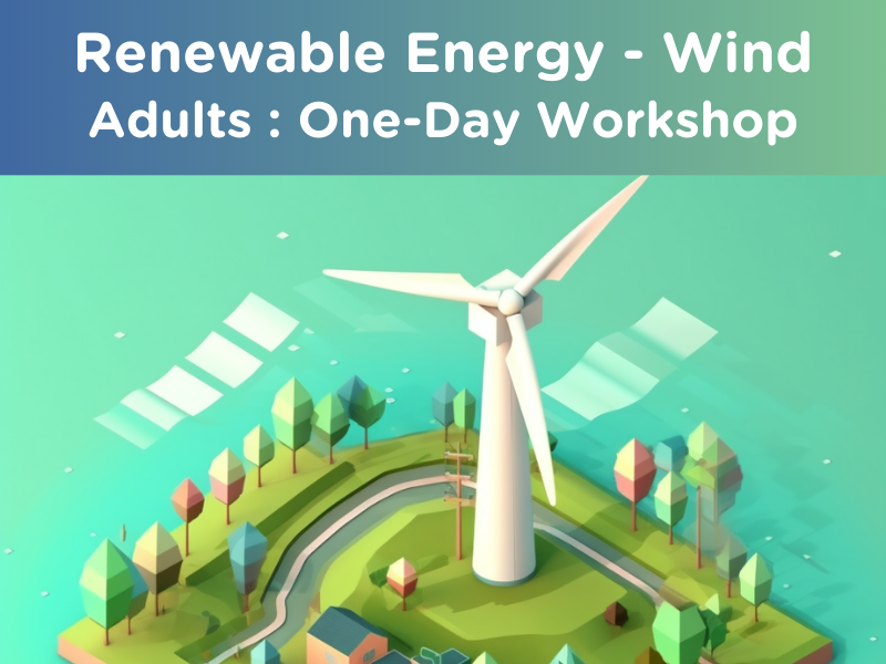 Renewable Energy - Wind Energy : Adults (One-Day Workshop)