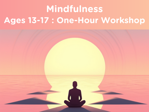 Mindfulness Intro Workshop (1 hr) : Ages 13-17