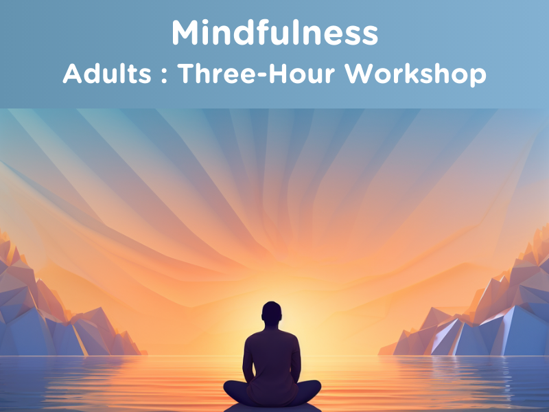 Mindfulness Workshop (3 hrs) : Adults
